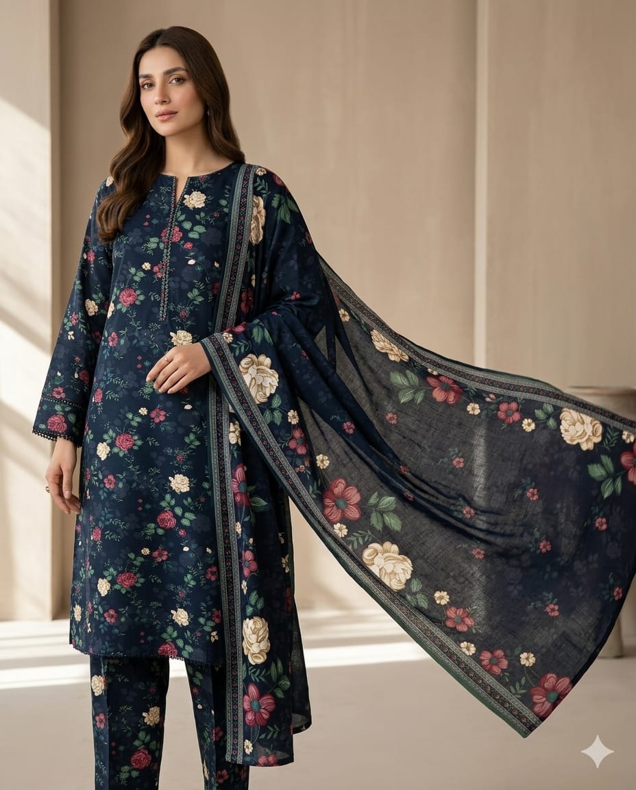 ZAMAN NINOKARA UNSTITCHED COLLECTION D#01