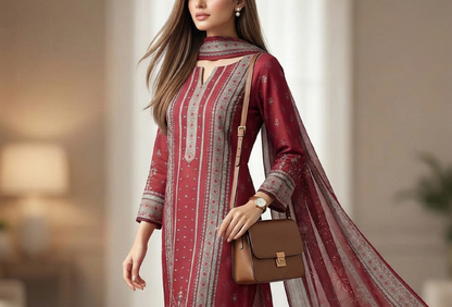 ❤️✨ SALITEX LAIRA VOL-2 ✨❤️
💯 100% ORIGINAL LAWN 🌸
👑 LAIRA by SANA & SARA 👑SSW6U3P385UT