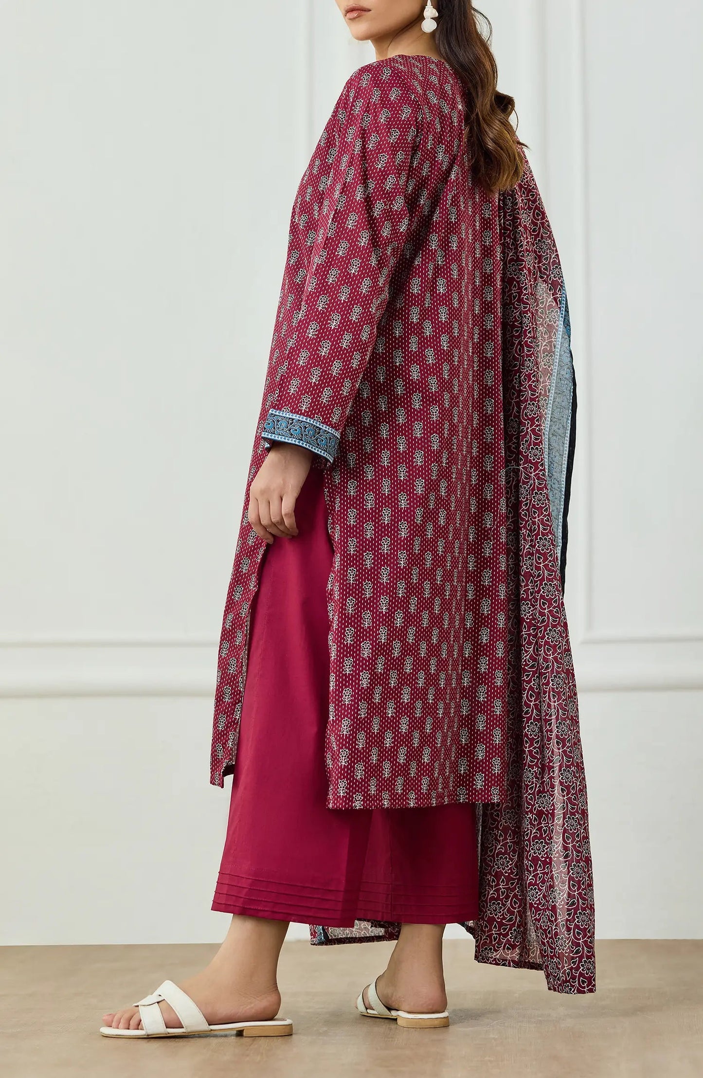 ✨ORIENT 100% ORIGINAL Unstitched Lawn 3 Piece✨ Design #OTL-25-496