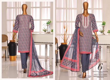 ✨ MTF Presents ✨ FEEHA ✨
🌸 Digital Printed Doria Embroidered Lawn Collection 2025 🌸💎