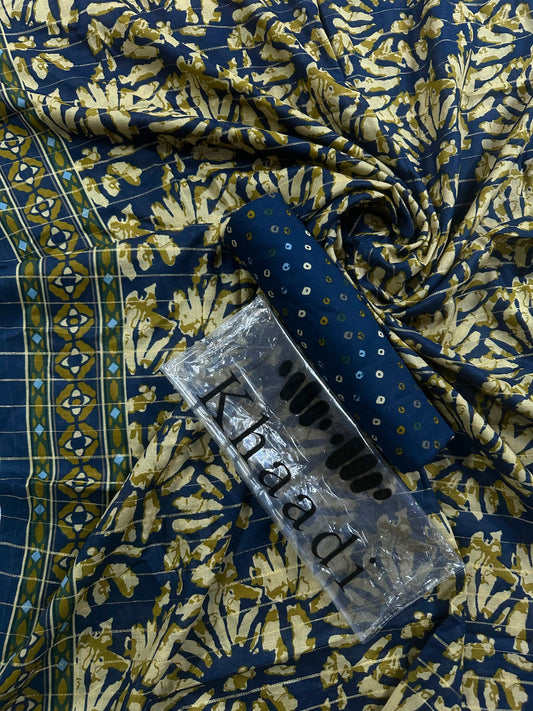 Khaadi Navy 2PCS S+D