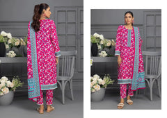 RABEA IDENTIC  Digital Premium Printed 3 Piece 
By SHARIQ TEXTILE