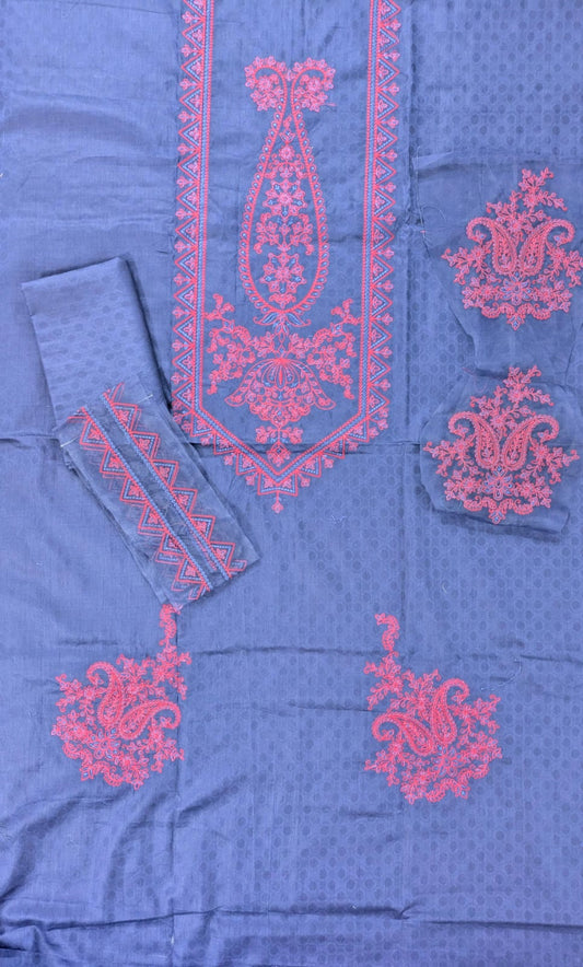 SALITEX 2PC EMBROIDERED UNSTITCHED LAWN COLLECTION