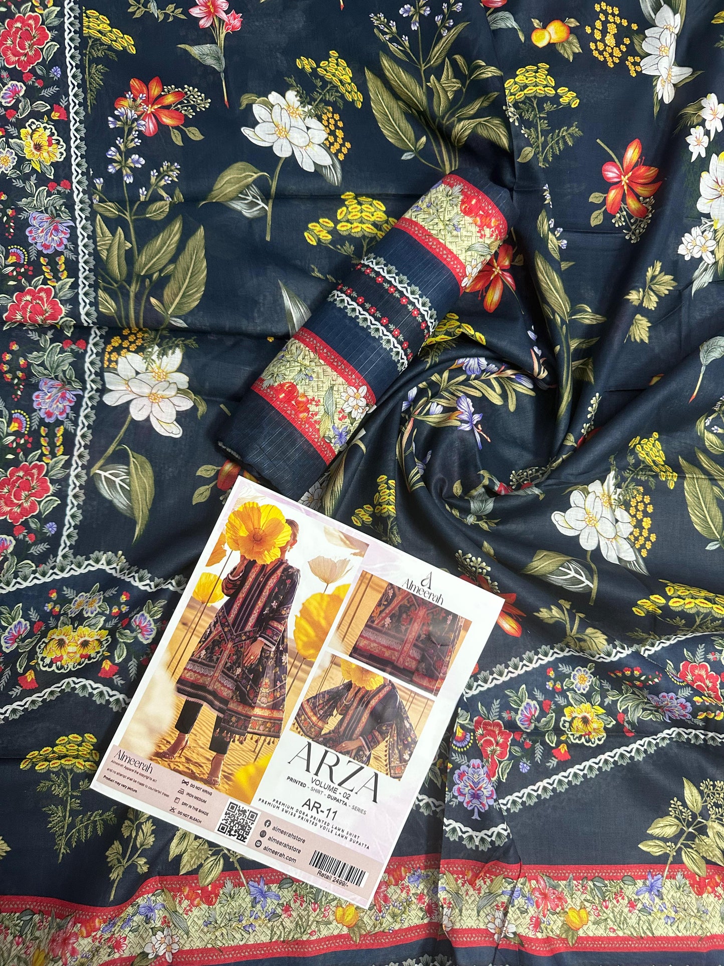 Almeerah ARZA – PRINTED 2PC Premium Lawn Collection