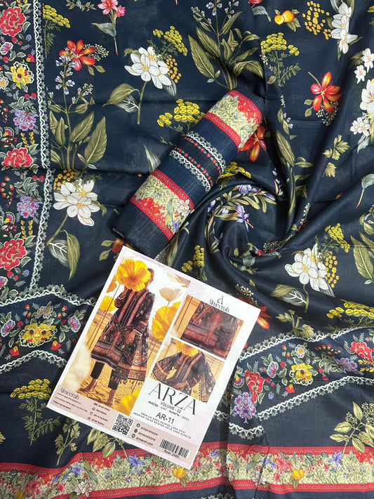 Almeerah ARZA – PRINTED 2PC Premium Lawn Collection