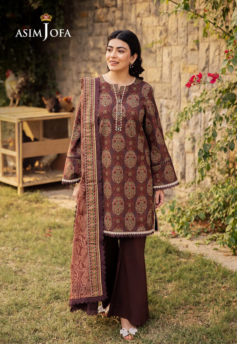Asim Jofa (AJUBJ-23) 3Pcs Lawn Collection