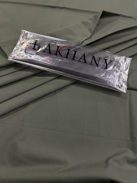 Lakhany Army Green Wash & Wear Gents