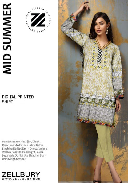 SHIRT PIECE KURTI LAWN COTTON