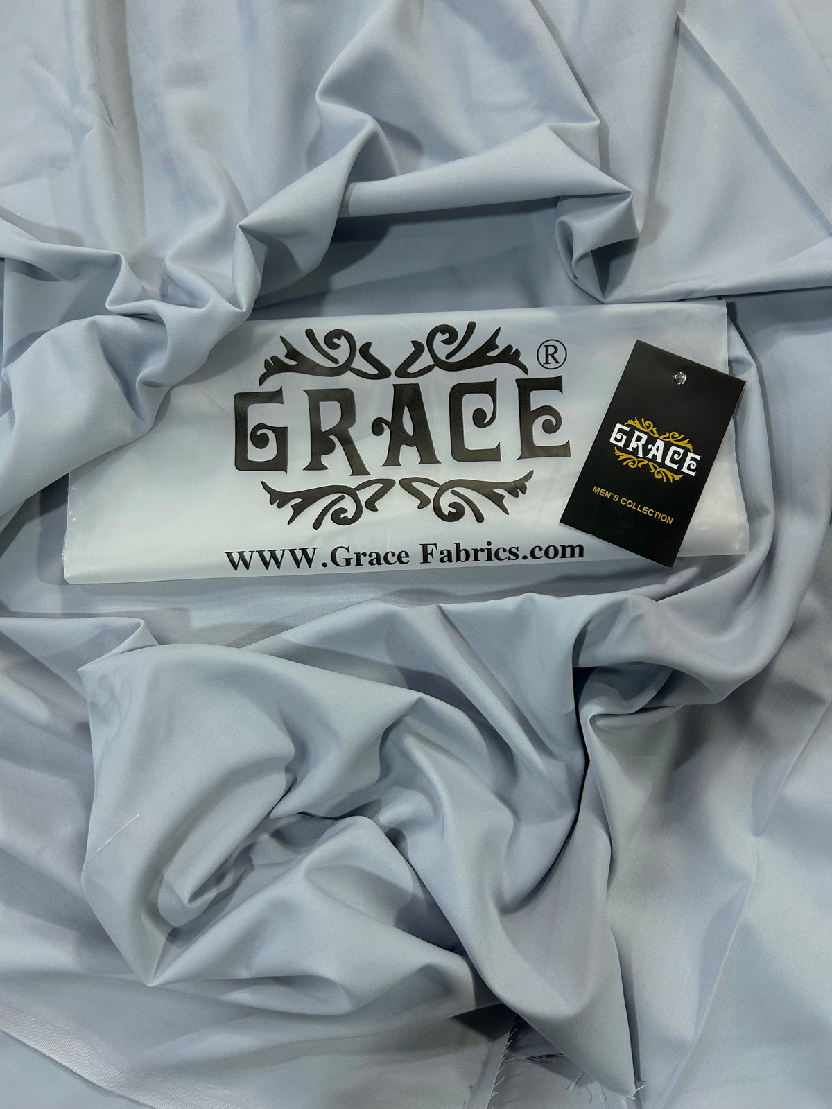 Grace Light Grey Gent's Wash Wear Suit