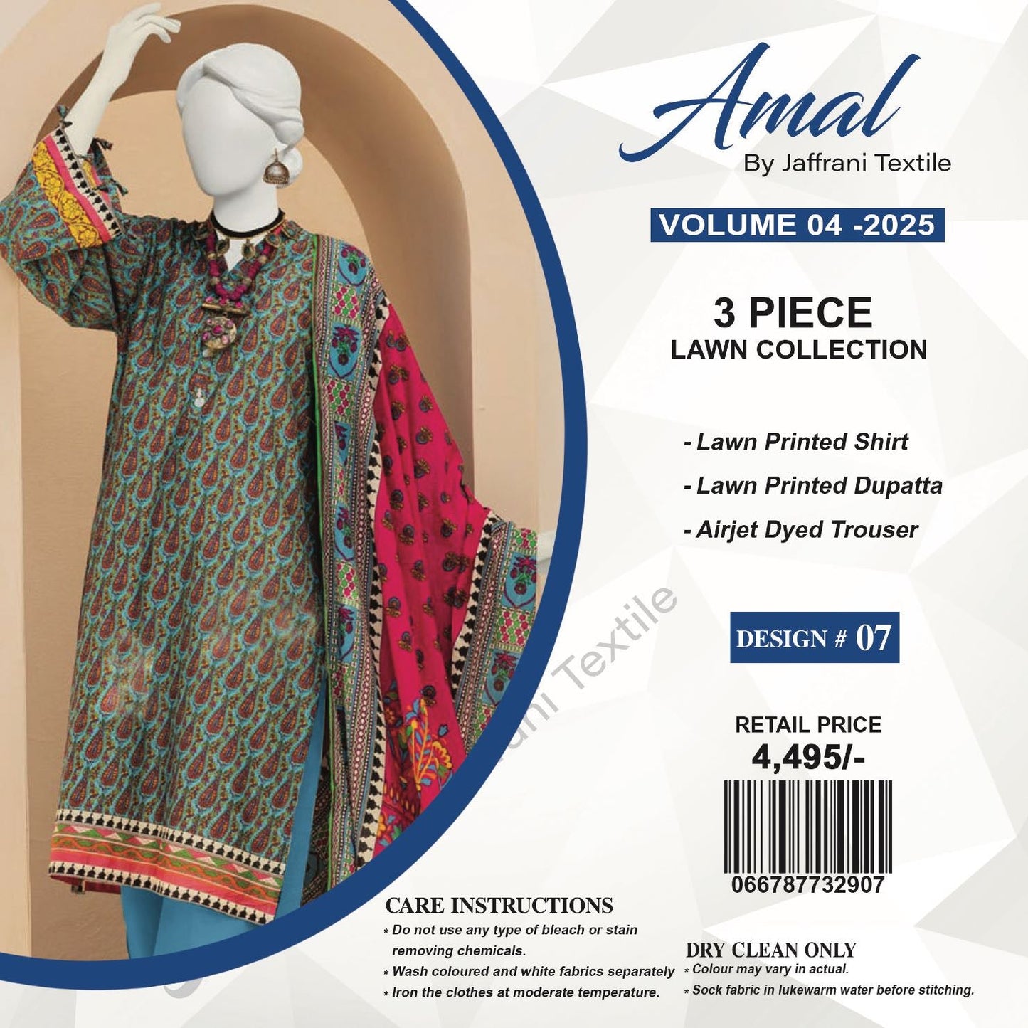 Amal By Jaffarani Aqua 3PCS