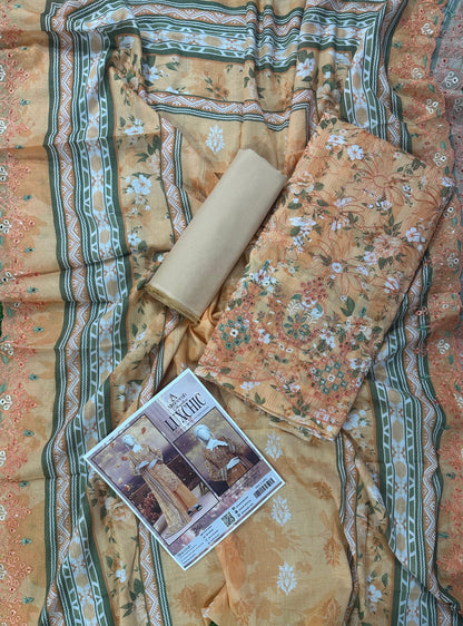 Almeerah Orange D -03 Luxchicn Collection