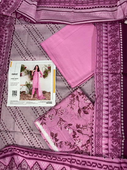 Nishat Doriya Printed Lawn 3P In Wholesale Price