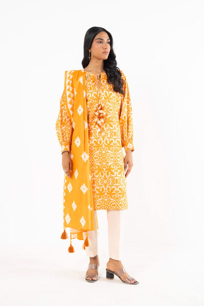 Alkaram 100% Original Lawn 3 Piece 😉🧡