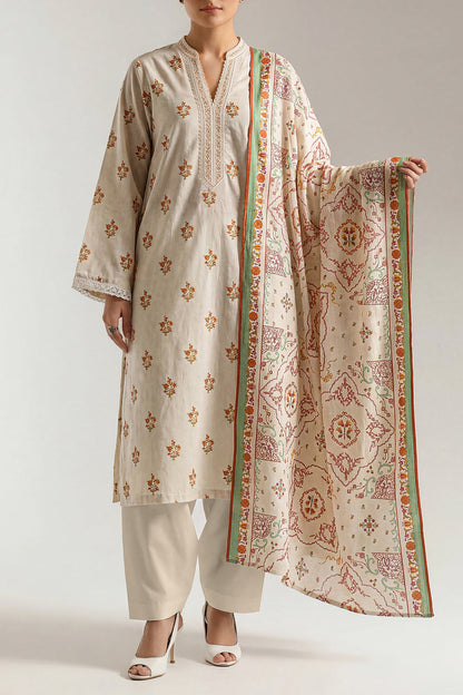 SAYA D.C:- U01-26218-P02B  - 3 Piece Printed Lawn Collection
