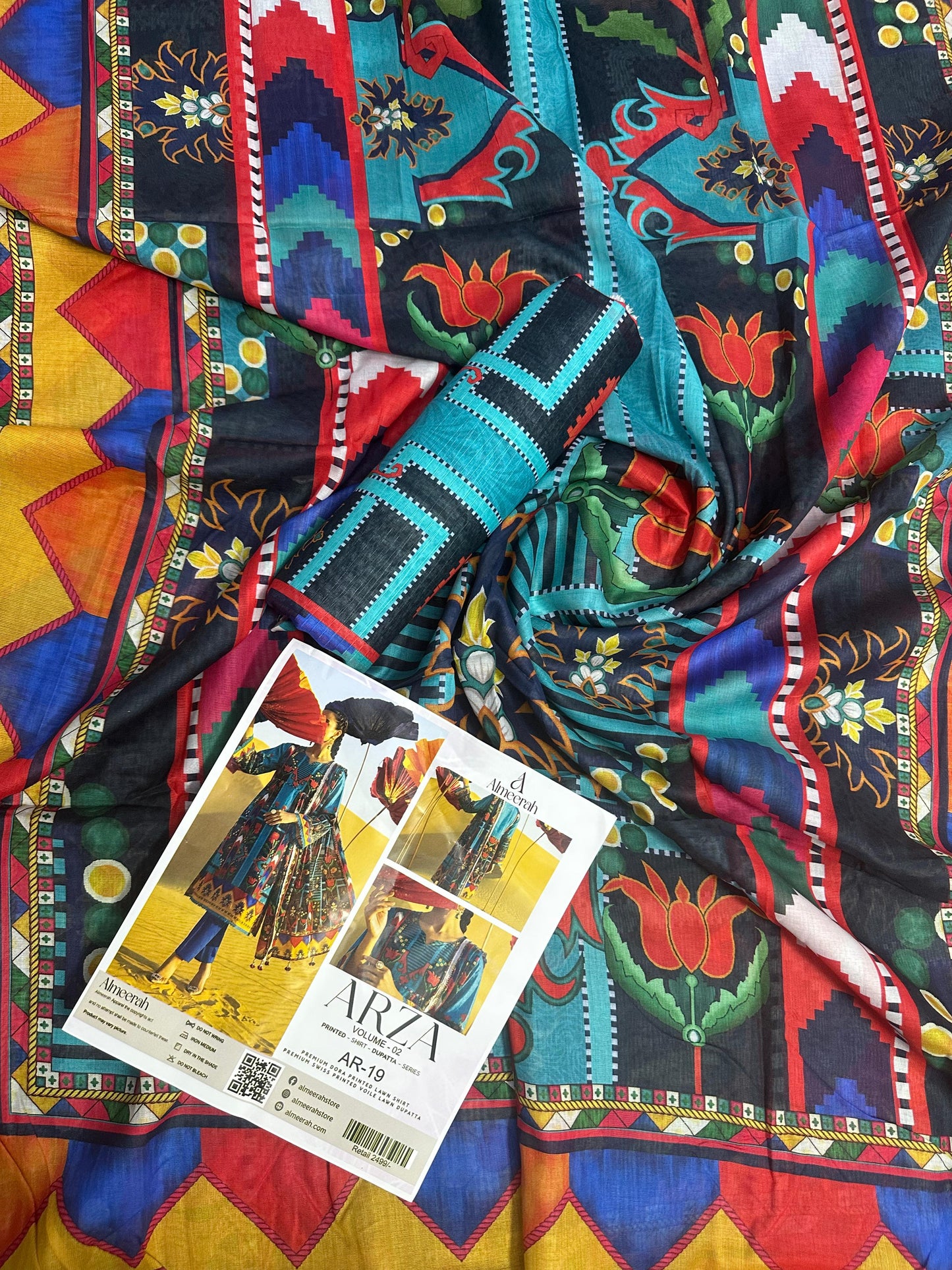 Almeerah ARZA – PRINTED 2PC Premium Lawn Collection