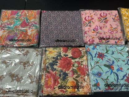 alkaram Shirt Dupatta Lawn 2Pcs 🔥
