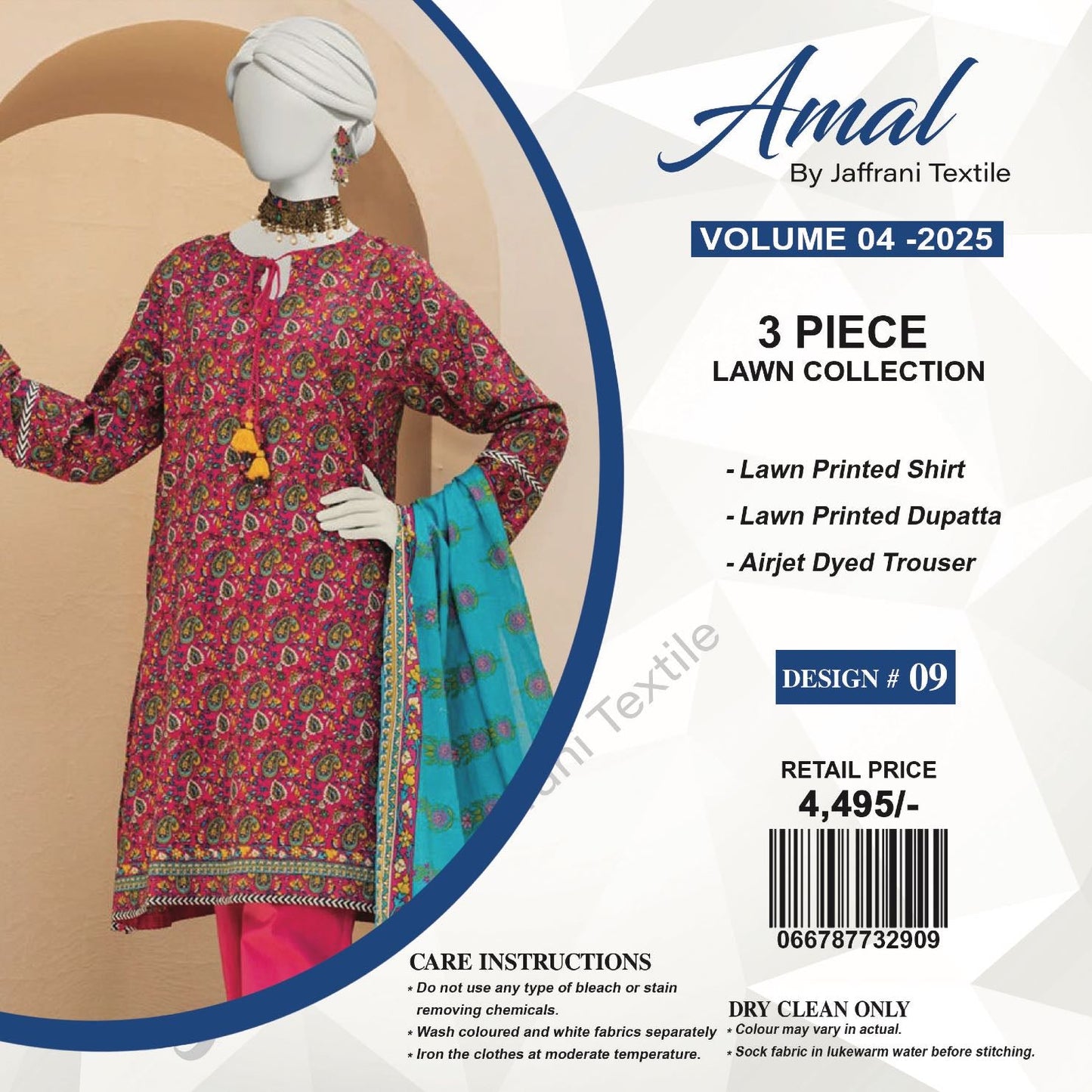 Amal By Jaffarani Red 3PCS