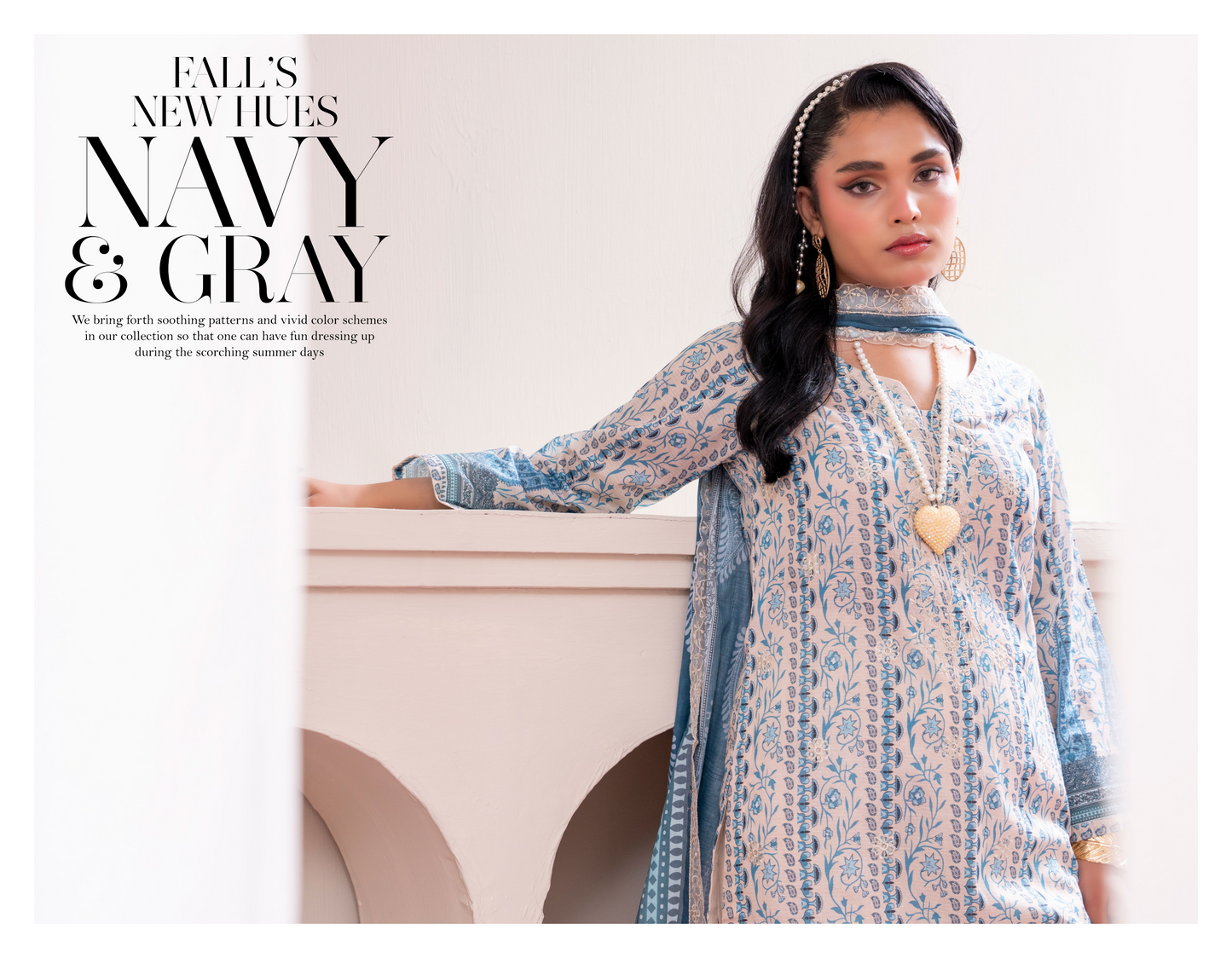 Amaira Pinky Luxury Embroidered Lawn 3 Piece Unstitched Collection