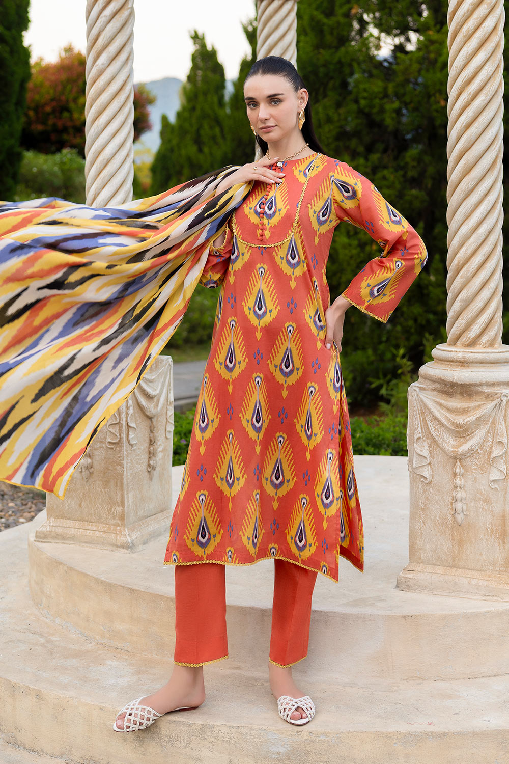 Gul Ahmed SD-62034 Printed 3Pcs