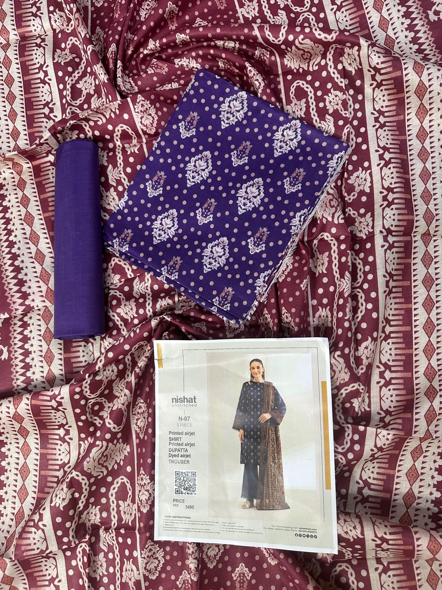 NISHAT UNSTITCHED LAWN 3PCS COLLECTION 2026 🔥❤️