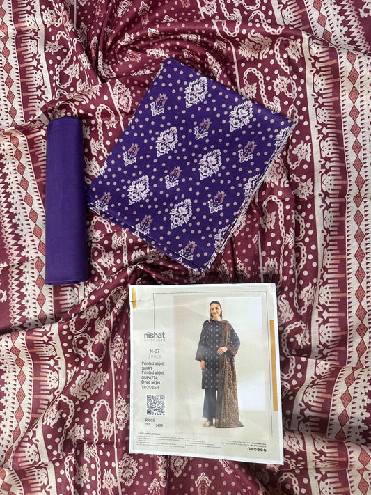 NISHAT UNSTITCHED LAWN 3PCS COLLECTION 2026 🔥❤️