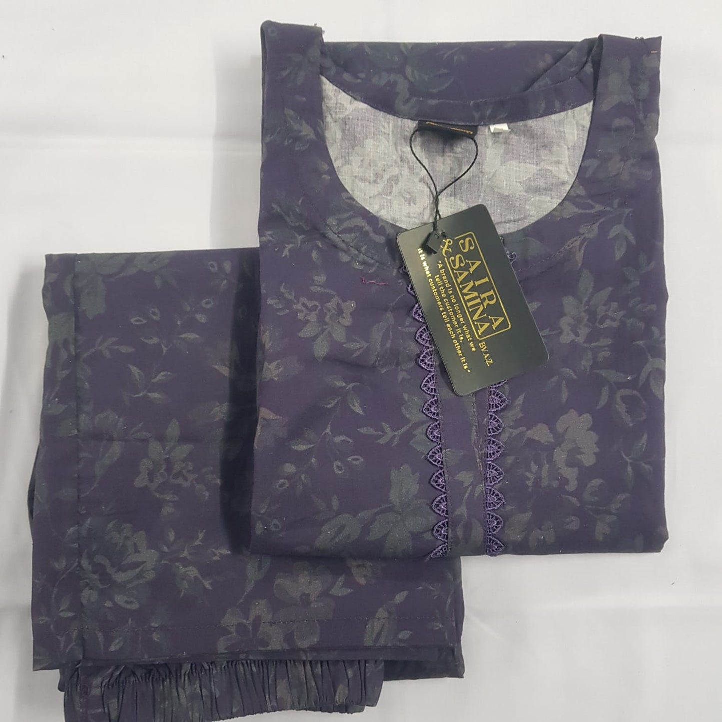 100% Original Lawn Stitched 2 Pieces Allover Cords Set 🔥❤️