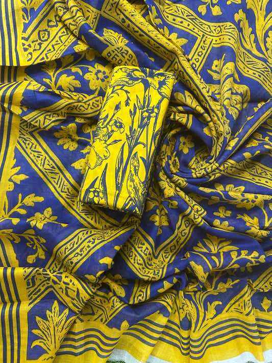 Arbish Yellow Printed 2Pcs