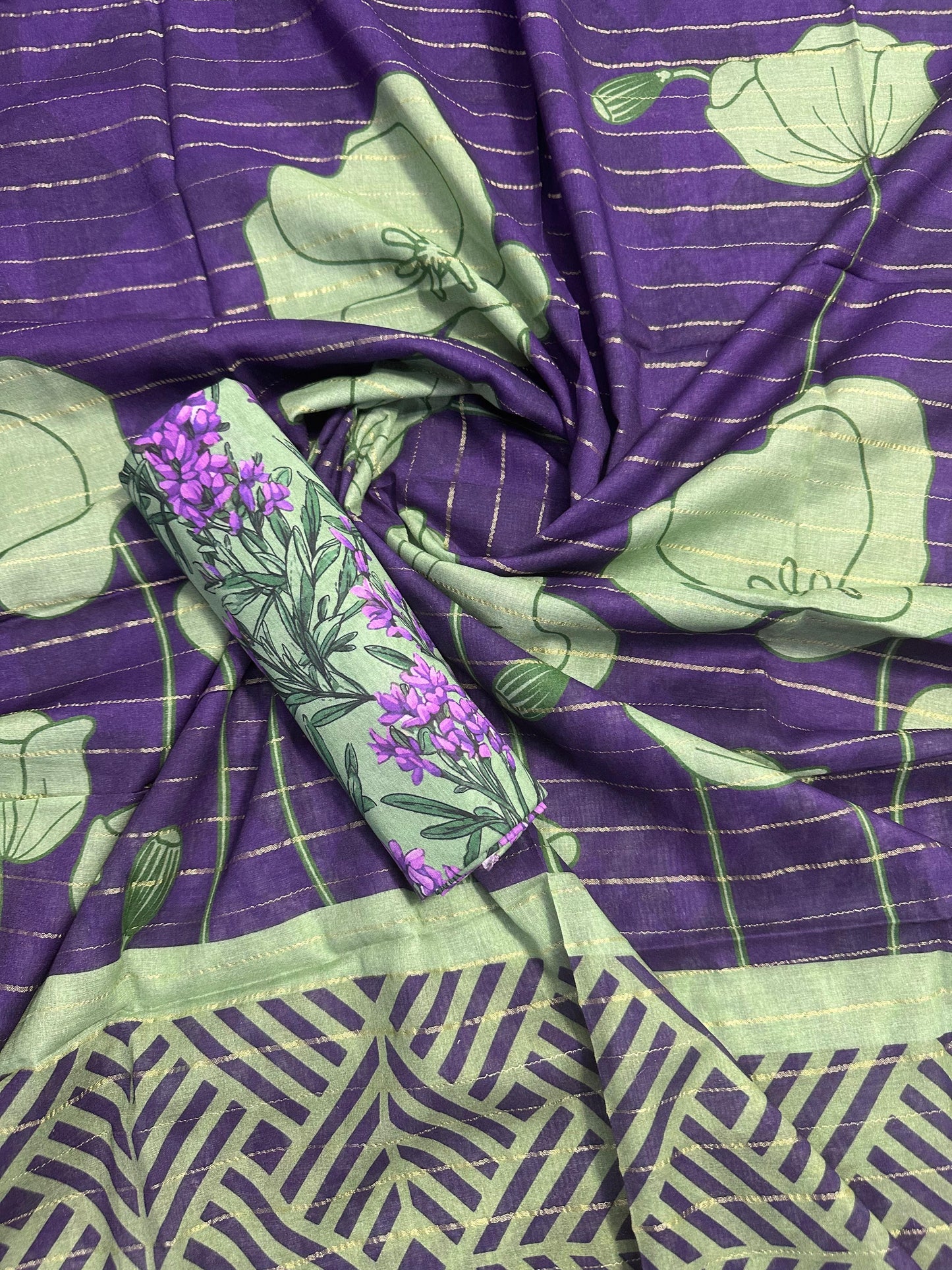 Pure Lawn D-33 (S+D) 2PCs Unstitched Collection