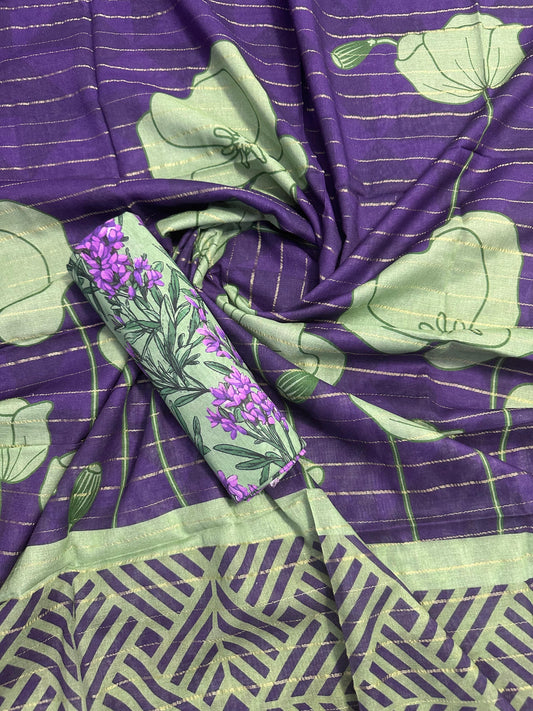 Pure Lawn D-33 (S+D) 2PCs Unstitched Collection
