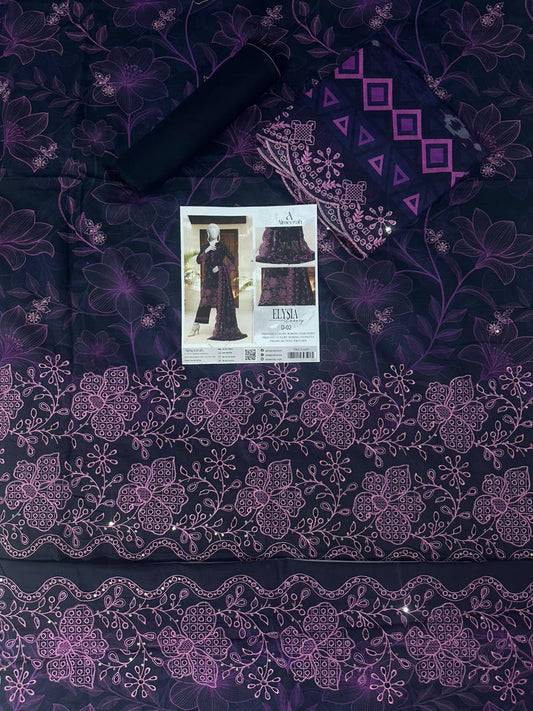 🌟✨ Almeerah Embroidered Luxury Collection Alert ✨🌟

📢🔥 Luxury 2026 Cutwork Dupatta Collection 🔥📢
🎀🌸 ELYSIA 🌸🎀