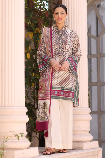 Gul Ahmed IUSTKSD-4112 Emb Lawn 3PCS