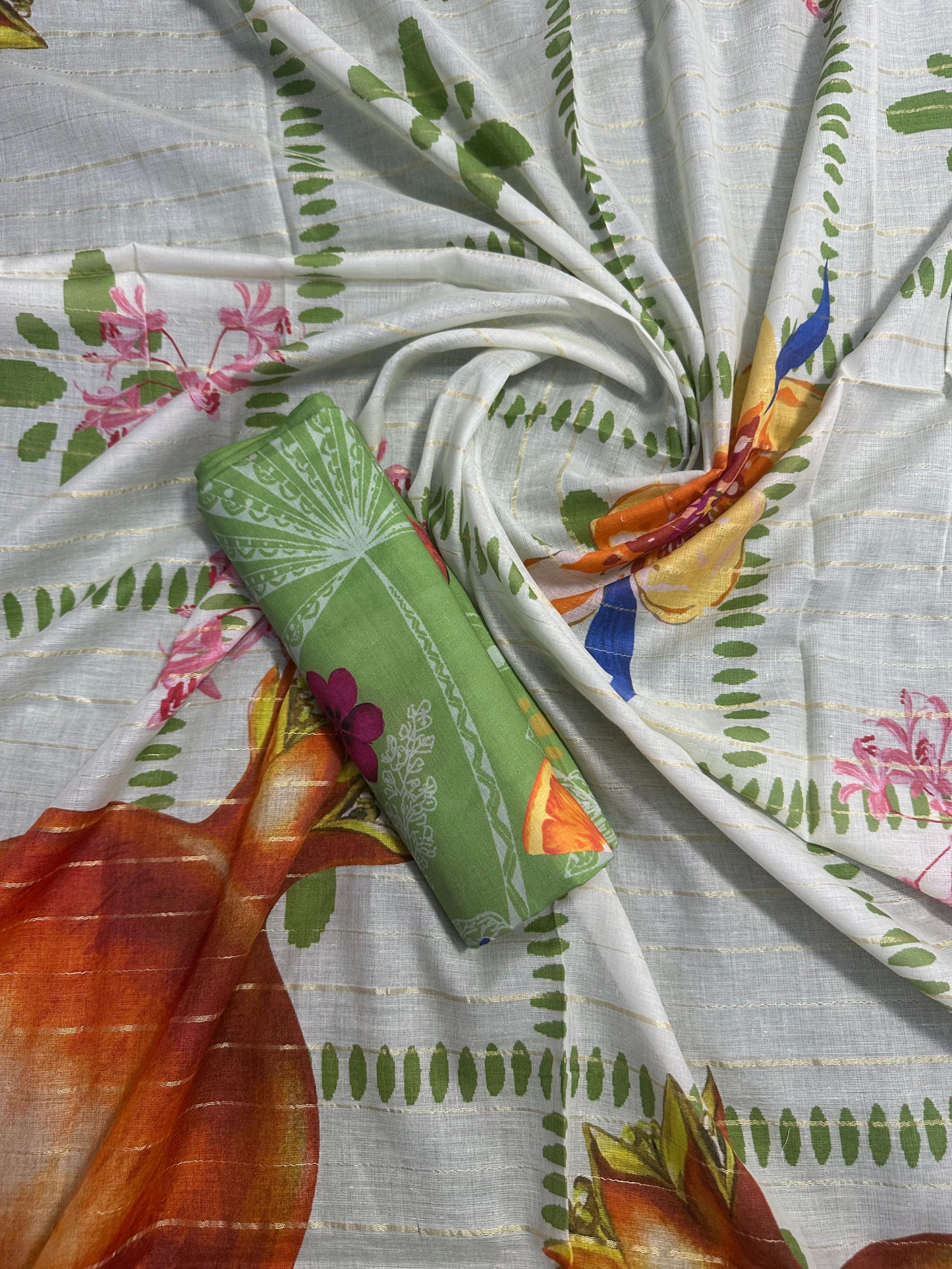 Pure Lawn D-39 (S+D) 2PCs Unstitched Collection