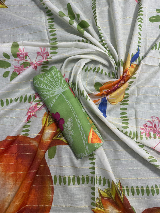 Pure Lawn D-39 (S+D) 2PCs Unstitched Collection