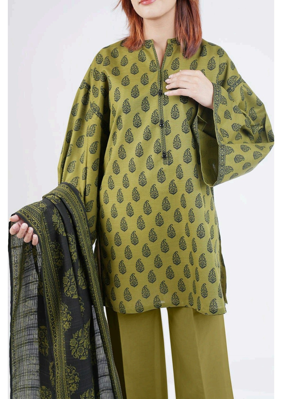 Saya  Cotton Khaddar 3P
