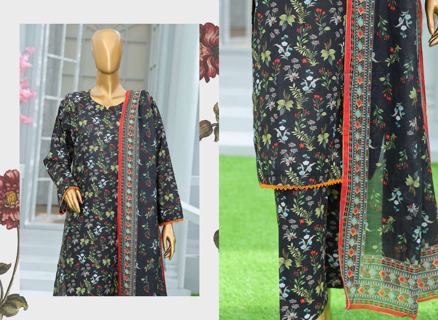 MTF RUKHSAR Digital Printed Camric CO-ord Set 💯✨