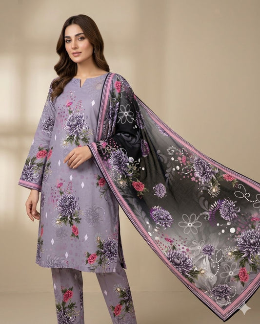 ZAMAN NINOKARA UNSTITCHED COLLECTION D#18