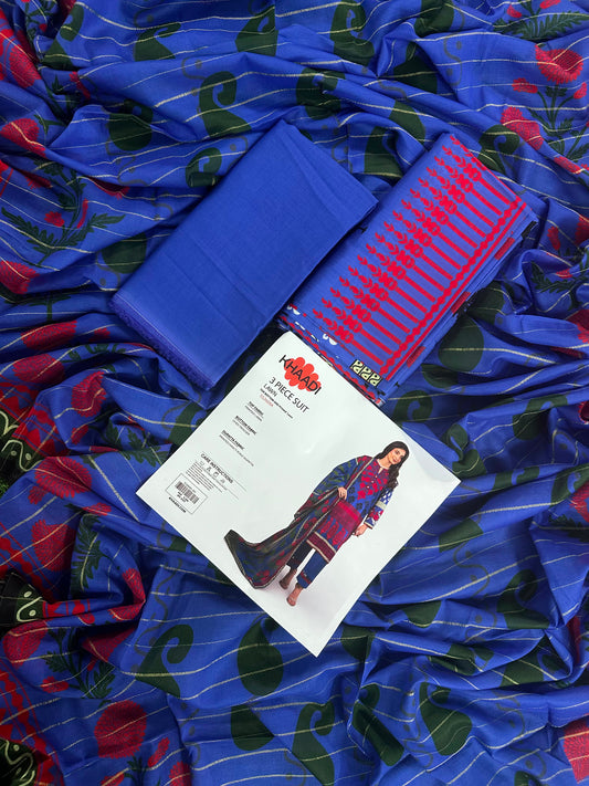 Khaadi Blue SS2609A 3-Piece