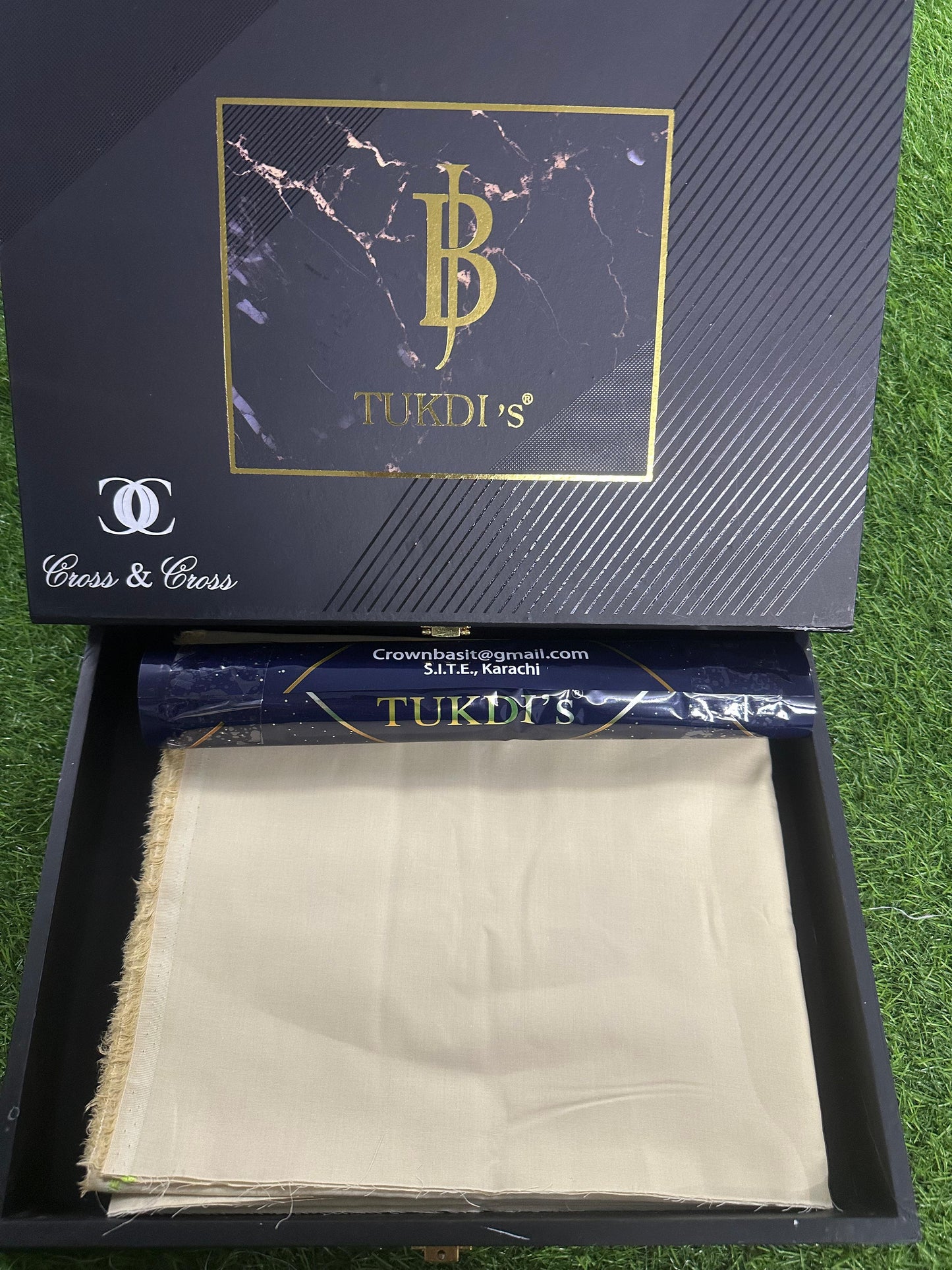 J B TUKDI Unstitched Pure Cotton Stuff
