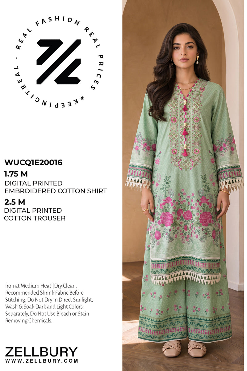 Zellbury (D.C:- WUCQ1E20016) 2Pcs Emb