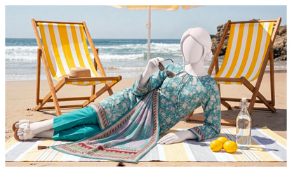 SAWERA-E-SAHIL Printed Lawn Collection D-03