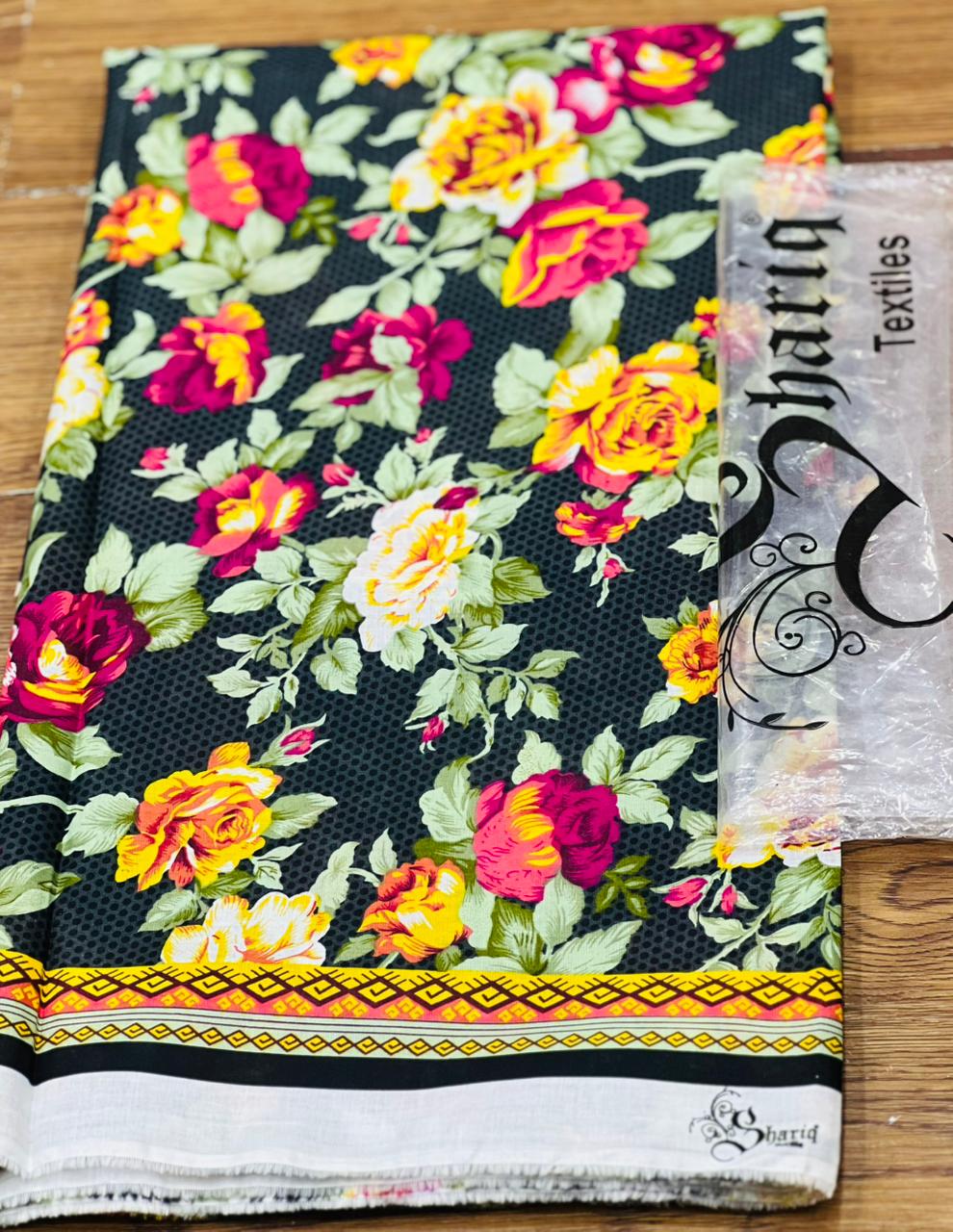 🌿 Shariq  Textile Pure Lawn 🌿All Over 2 Piece Printed Lawn 100% Original 🥺💞