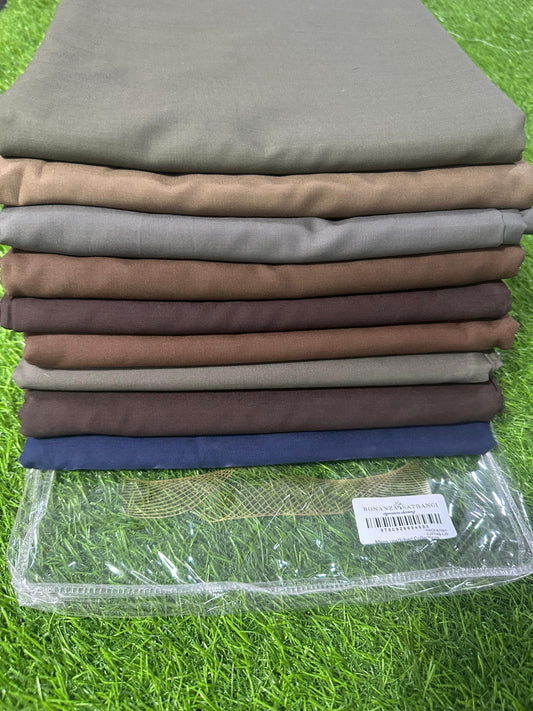 ๐ BONANZA Unstitchedโ Wash & Wear ๐๐ฅ Gents Collection 2026๐ฅ Slate Grey/Graphite Grey