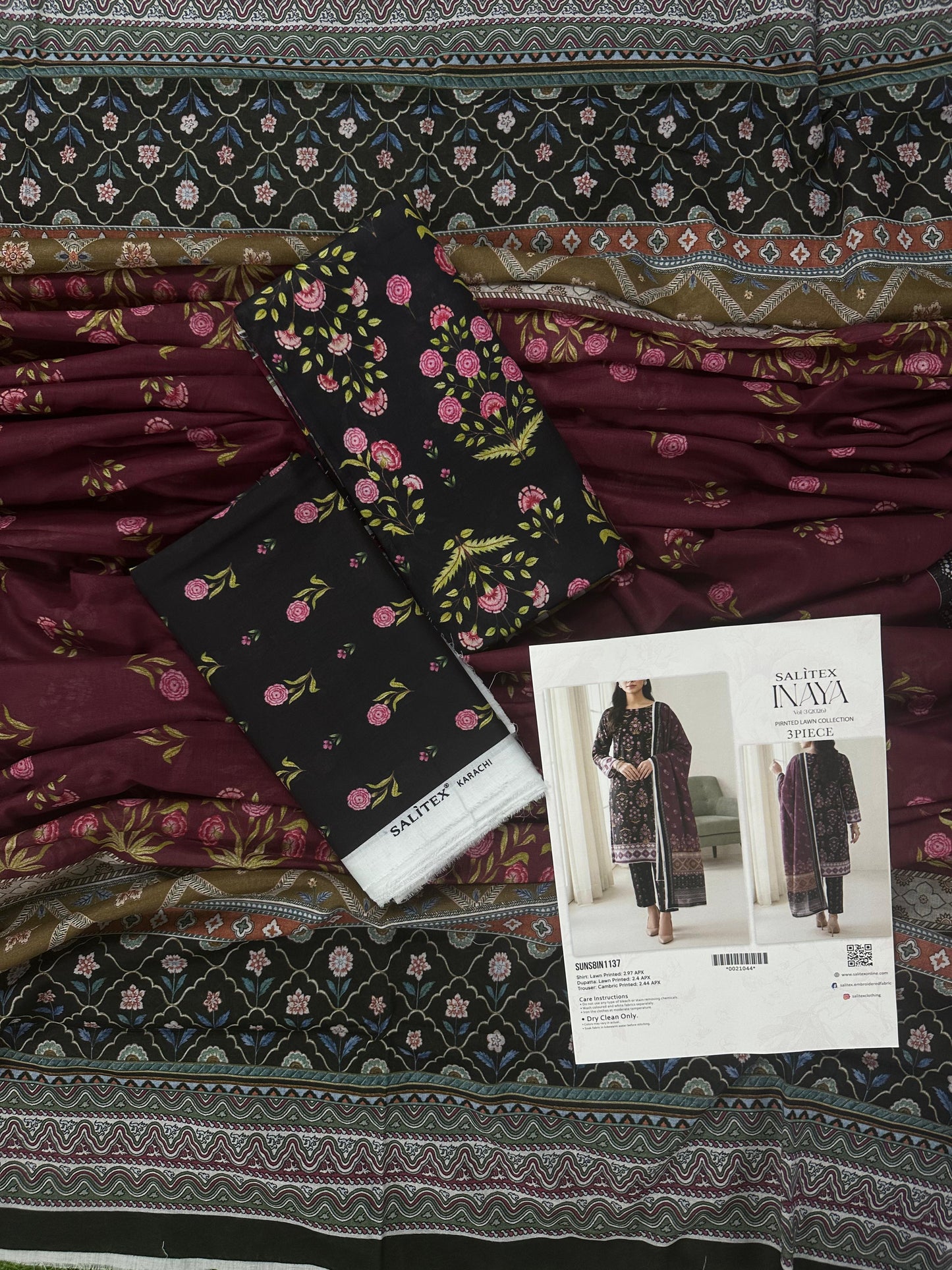 Salitex Inaya(D.C:-SUNS8IN1137) 3Pcs