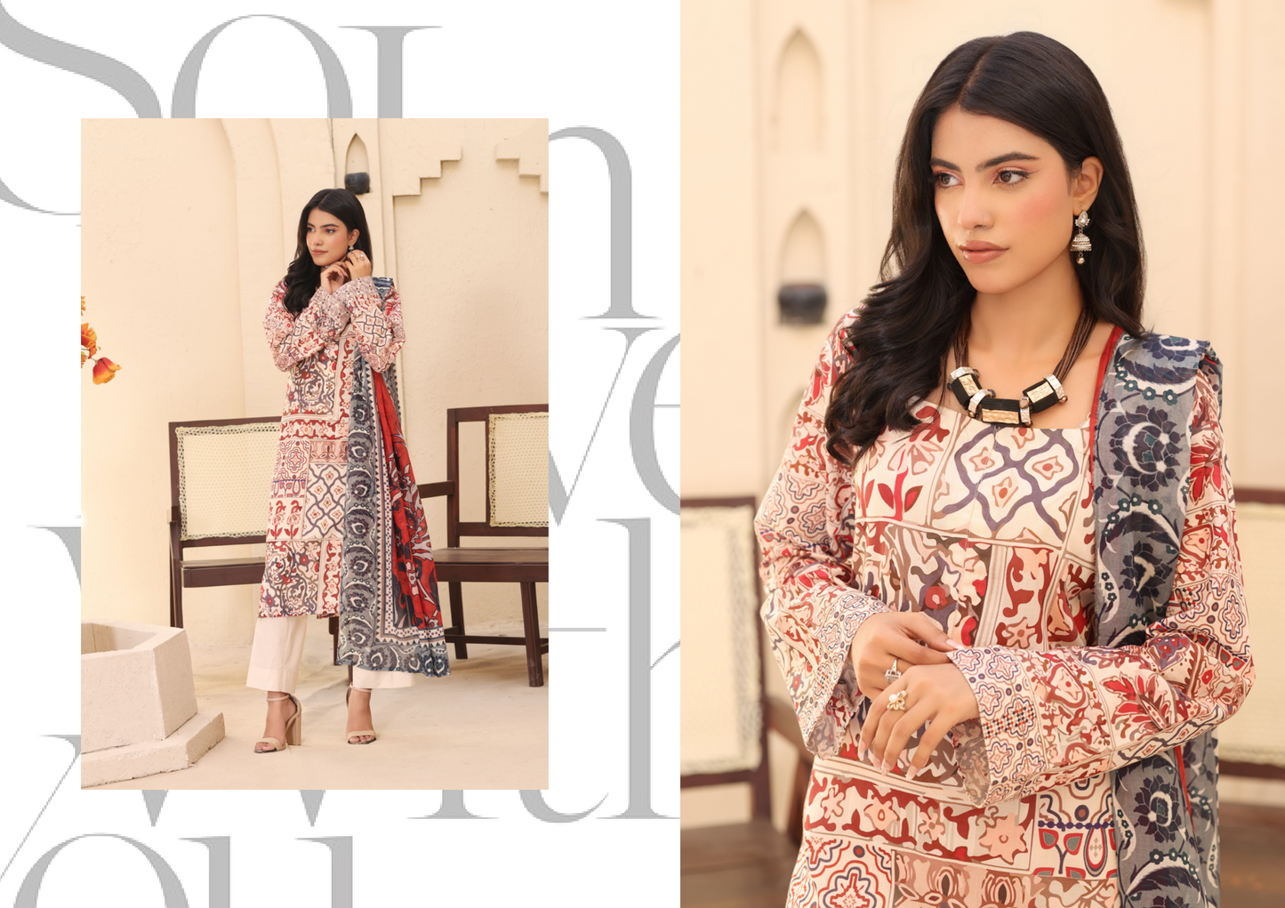 Inaaya Ali Lawn 3 Piece Collection 2026 By Arham Textile