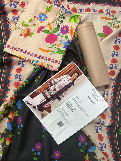 COCO by Zara Shahjahan Digital Printed Lawn | 3 Piece Collection