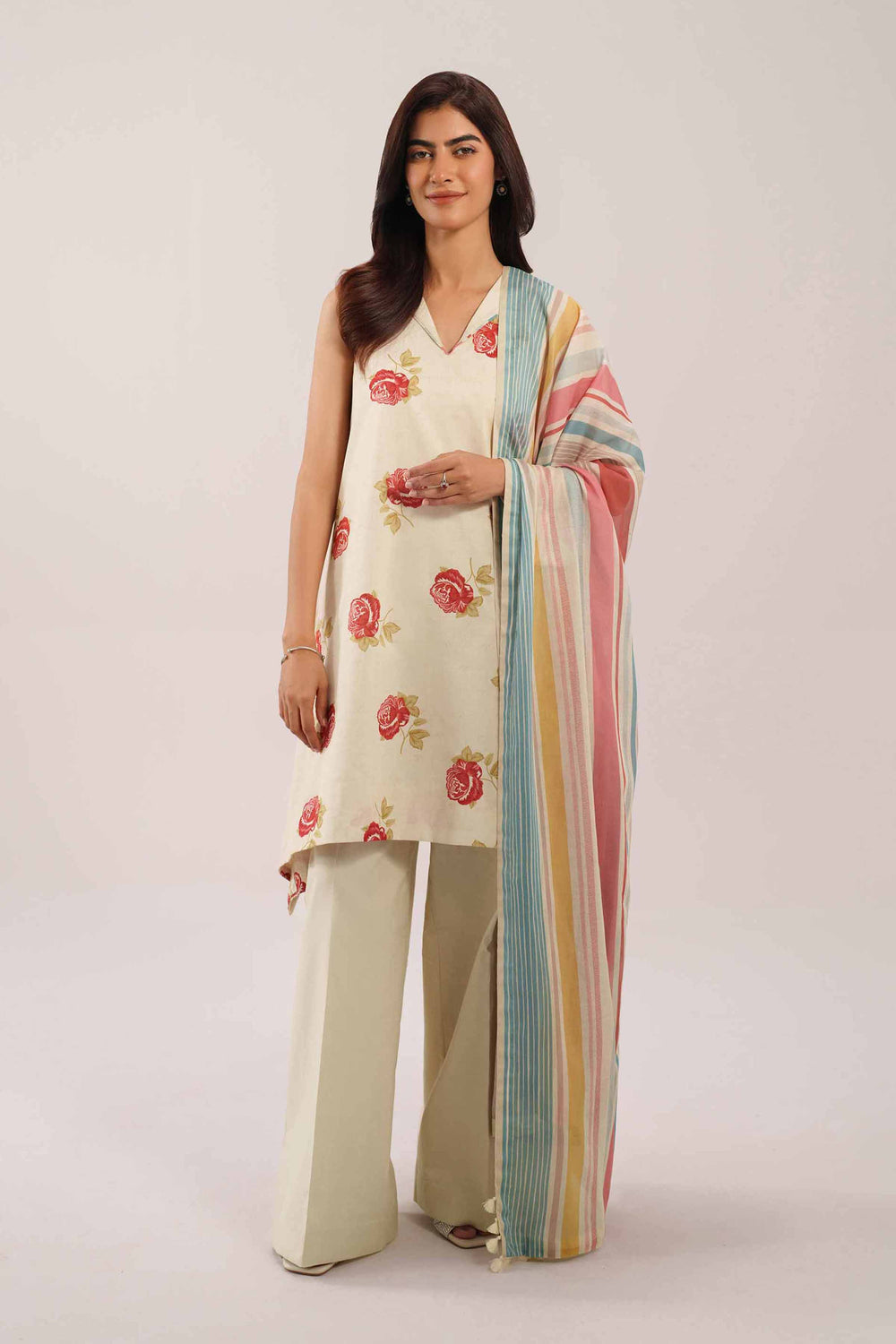 Nishat 3Pcs Dobby Lawn
