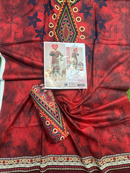 Almeerah - NOA 2 Pcs Unstitched collection Design No 18