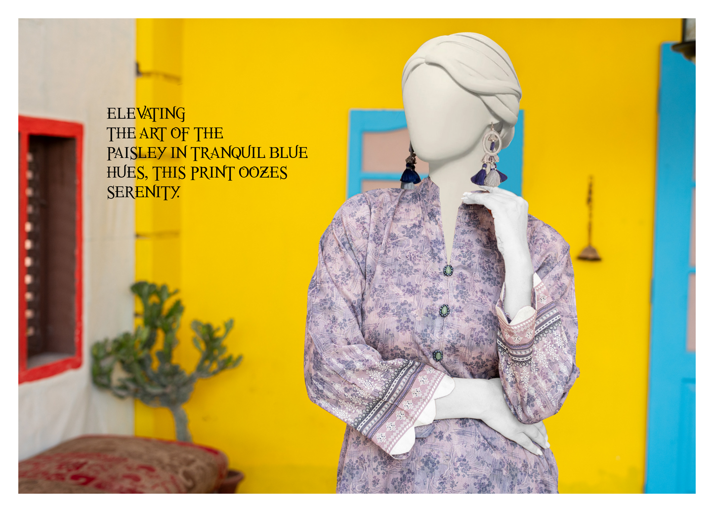 HAYA Fresh Arrival – Digital Printed MEKO Lawn 3PC Collection Design# 6