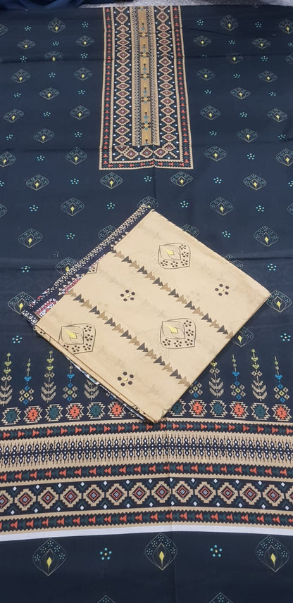 🌟 Binti بنتی 2025 –100/100 Digital Printed Shirt Dupatta Soft Lawn 🌟