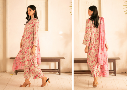 ✨🌿 SALINA SEPARATES – DIGITAL PRINTED LAWN COLLECTION 🌿✨ Design #06
Vol 2 – 2026 | By Regalia Textile